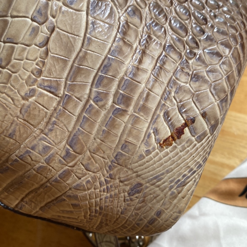 Brahmin Norah Cane Large Satchel pre-owner - Picture 8 of 17